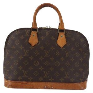 LOUIS VUITTON Monogram Alma Hand Bag M51130 LV Auth 143073